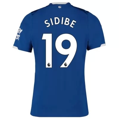 Hombre Djibril Sidibe 19 1ª Equipación Azul Real Camiseta 2019/20 La Camisa Chile