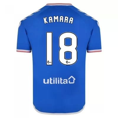 Hombre Glen Kamara 18 1ª Equipación Azul Camiseta 2019/20 La Camisa Chile