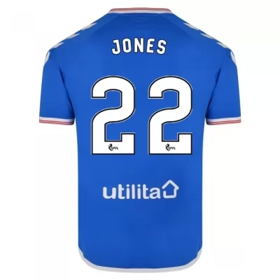 Hombre Jones 22 1ª Equipación Azul Camiseta 2019/20 La Camisa Chile