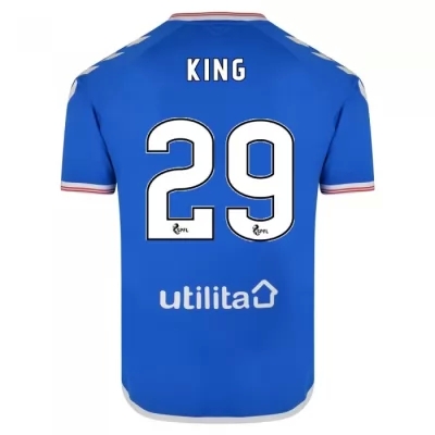 Hombre Andy King 29 1ª Equipación Azul Camiseta 2019/20 La Camisa Chile