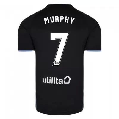 Hombre Jamie Murphy 7 2ª Equipación Negro Camiseta 2019/20 La Camisa Chile