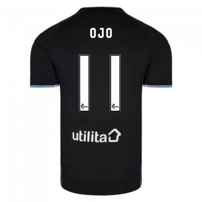 Hombre Sheyi Ojo 11 2ª Equipación Negro Camiseta 2019/20 La Camisa Chile