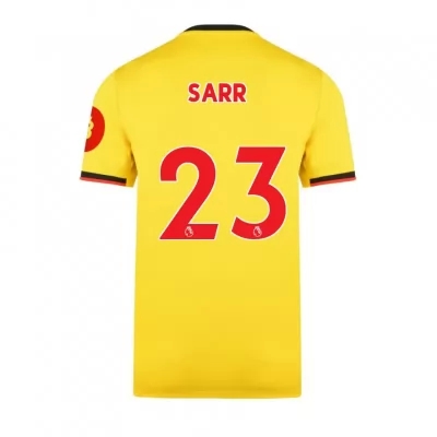 Hombre Ismaila Sarr 23 1ª Equipación Amarillo Camiseta 2019/20 La Camisa Chile