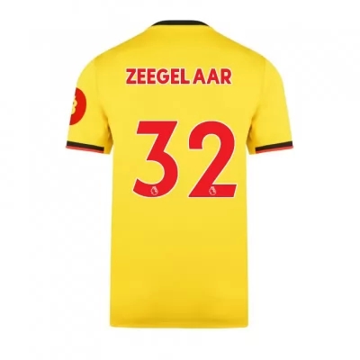 Hombre Marvin Zeegelaar 32 1ª Equipación Amarillo Camiseta 2019/20 La Camisa Chile