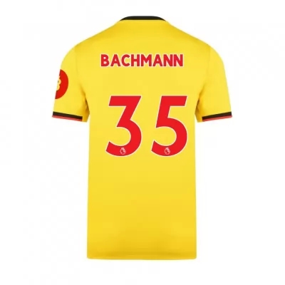 Hombre Daniel Bachmann 35 1ª Equipación Amarillo Camiseta 2019/20 La Camisa Chile