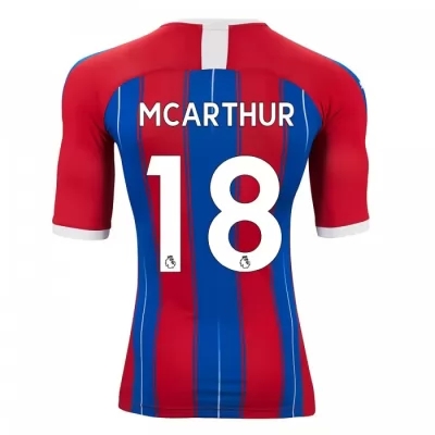 Hombre James McArthur 18 1ª Equipación Rojo Azul Camiseta 2019/20 La Camisa Chile