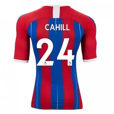 Hombre Gary Cahill 24 1ª Equipación Rojo Azul Camiseta 2019/20 La Camisa Chile