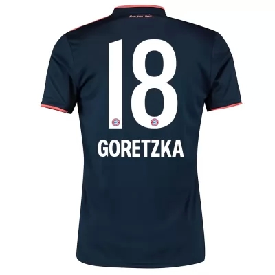 Hombre Leon Goretzka 18 3ª Equipación Armada Camiseta 2019/20 La Camisa Chile