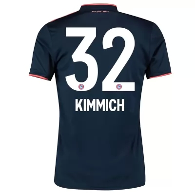 Hombre Joshua Kimmich 32 3ª Equipación Armada Camiseta 2019/20 La Camisa Chile