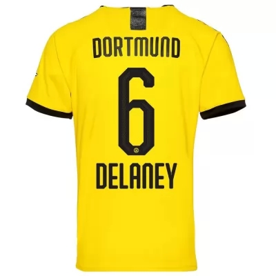 Hombre Delaney 6 1ª Equipación Amarillo Camiseta 2019/20 La Camisa Chile