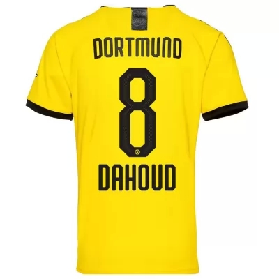 Hombre Dahoud 8 1ª Equipación Amarillo Camiseta 2019/20 La Camisa Chile