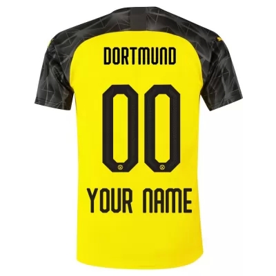 Hombre Tu Nombre 0 Memento Amarillo Negro Camiseta 2019/20 La Camisa Chile