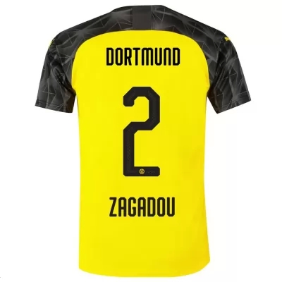 Hombre Zagadou 2 Memento Amarillo Negro Camiseta 2019/20 La Camisa Chile