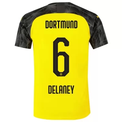 Hombre Delaney 6 Memento Amarillo Negro Camiseta 2019/20 La Camisa Chile