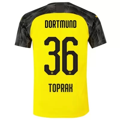 Hombre Toprak 36 Memento Amarillo Negro Camiseta 2019/20 La Camisa Chile