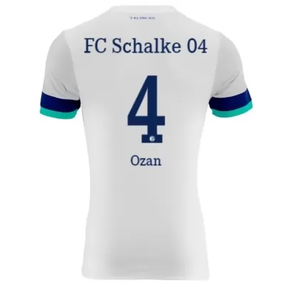 Hombre Ozan Kabak 4 2ª Equipación Blanco Camiseta 2019/20 La Camisa Chile