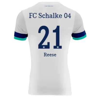 Hombre Fabian Reese 21 2ª Equipación Blanco Camiseta 2019/20 La Camisa Chile