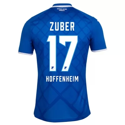 Hombre Steven Zuber 17 1ª Equipación Azul Camiseta 2019/20 La Camisa Chile
