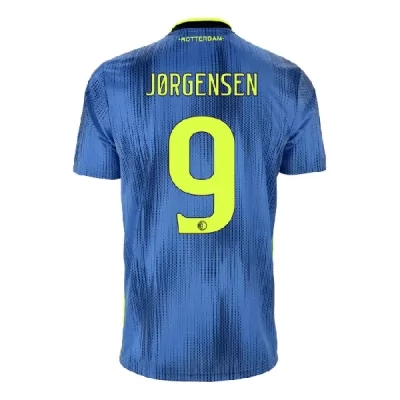 Niño Nicolai Jorgensen 9 2ª Equipación Azul Camiseta 2019/20 La Camisa Chile
