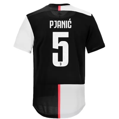 Niño Miralem Pjanic 5 1ª Equipación Blanco Negro Camiseta 2019/20 La Camisa Chile