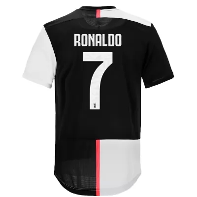 Niño Cristiano Ronaldo 7 1ª Equipación Blanco Negro Camiseta 2019