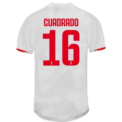 Niño Juan Cuadrado 16 2ª Equipación Gris Camiseta 2019/20 La Camisa Chile