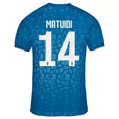 Niño Blaise Matuidi 14 3ª Equipación Azul Camiseta 2019/20 La Camisa Chile