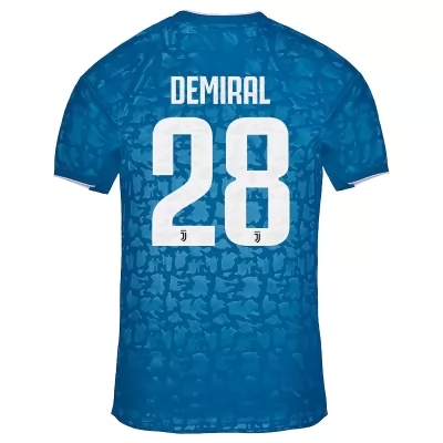Niño Merih Demiral 28 3ª Equipación Azul Camiseta 2019/20 La Camisa Chile