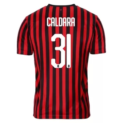 Niño Mattia Caldara 31 2ª Equipación Blanco Camiseta 2019/20 La Camisa Chile