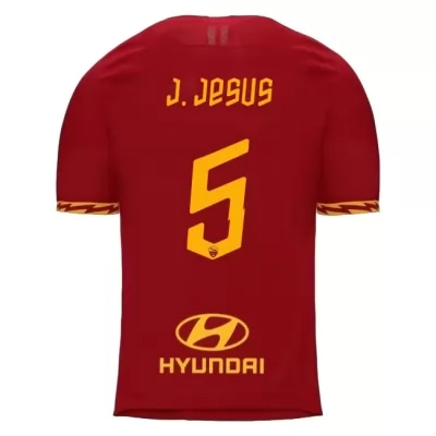 Niño Juan Jesus 5 1ª Equipación Rojo Camiseta 2019/20 La Camisa Chile