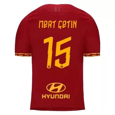 Niño Yıldırım Mert Cetin 15 1ª Equipación Rojo Camiseta 2019/20 La Camisa Chile