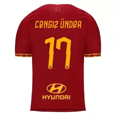 Niño Cengiz Under 17 1ª Equipación Rojo Camiseta 2019/20 La Camisa Chile