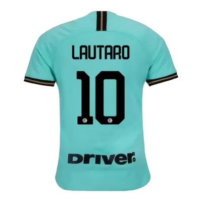 Niño Lautaro Martinez 10 2ª Equipación Verde Camiseta 2019/20 La Camisa Chile