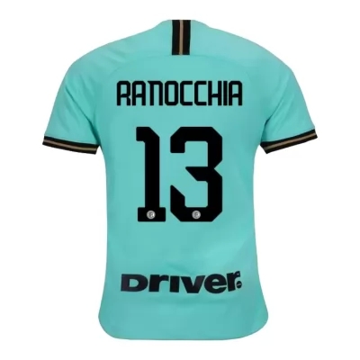 Niño Andrea Ranocchia 13 2ª Equipación Verde Camiseta 2019/20 La Camisa Chile