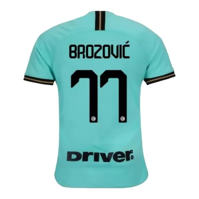 Niño Marcelo Brozovic 77 2ª Equipación Verde Camiseta 2019/20 La Camisa Chile
