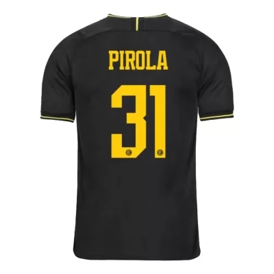 Niño Lorenzo Pirola 31 3ª Equipación Negro Camiseta 2019/20 La Camisa Chile