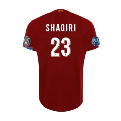 Niño Xherdan Shaqiri 23 1ª Equipación Rojo Camiseta 2019/20 La Camisa Chile