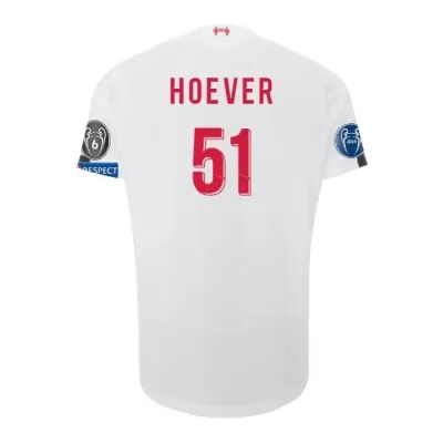 Niño Ki-Jana Hoever 51 2ª Equipación Blanco Camiseta 2019/20 La Camisa Chile