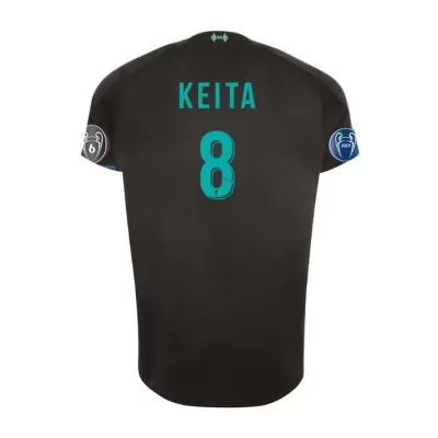 Niño Naby Keita 8 3ª Equipación Negro Camiseta 2019/20 La Camisa Chile