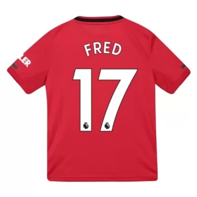 Niño Fred 17 1ª Equipación Rojo Camiseta 2019/20 La Camisa Chile