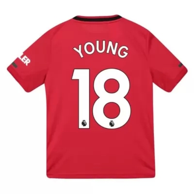 Niño Ashley Young 18 1ª Equipación Rojo Camiseta 2019/20 La Camisa Chile