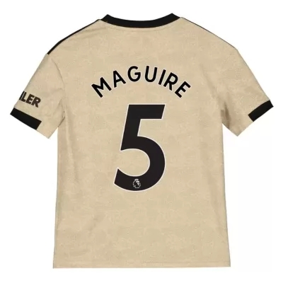 Niño Harry Maguire 5 2ª Equipación Champán Camiseta 2019/20 La Camisa Chile