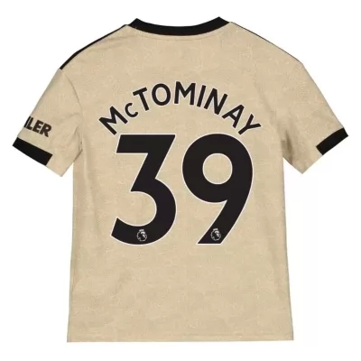 Niño Scott McTominay 39 2ª Equipación Champán Camiseta 2019/20 La Camisa Chile