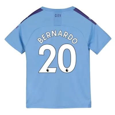 Niño Bernardo Silva 20 1ª Equipación Azul Camiseta 2019/20 La Camisa Chile
