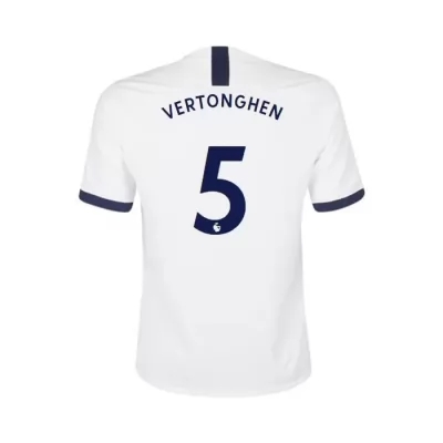 Niño Jan Vertonghen 5 1ª Equipación Blanco Camiseta 2019/20 La Camisa Chile