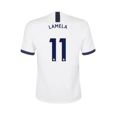 Niño Erik Lamela 11 1ª Equipación Blanco Camiseta 2019/20 La Camisa Chile