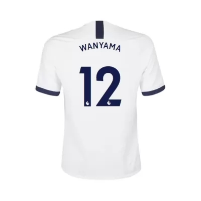 Niño Victor Wanyama 12 1ª Equipación Blanco Camiseta 2019/20 La Camisa Chile