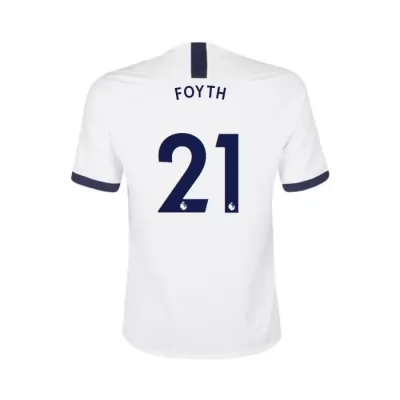 Niño Juan Foyth 21 1ª Equipación Blanco Camiseta 2019/20 La Camisa Chile