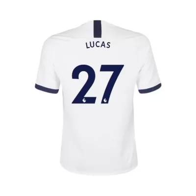 Niño Lucas Moura 27 1ª Equipación Blanco Camiseta 2019/20 La Camisa Chile
