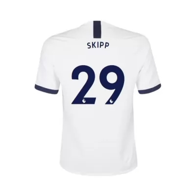 Niño Oliver Skipp 29 1ª Equipación Blanco Camiseta 2019/20 La Camisa Chile